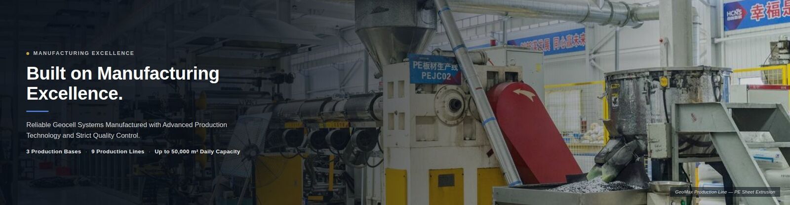 Slope Protection Geocell