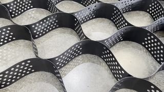 Hdpe geocell for slope protection