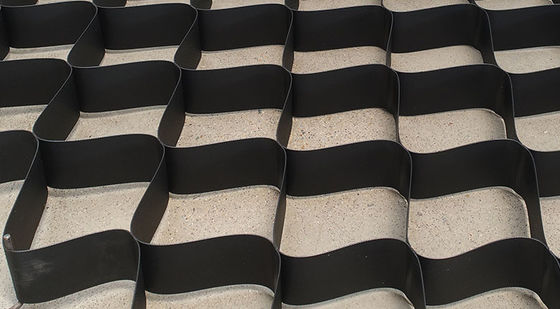 Geo Cell Parking Road Paver Driveway Geocell For Erosion Control Ground Grid Slope