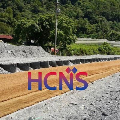 Road Reinforcement Plastic HDPE Geocell For Soil Gravel Stabilizer Ground Grid 150MM Height