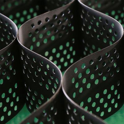HDPE Geocell สําหรับการป้องกันมุมถนน ระยะเวลัด 330mm, 400mm,445mm