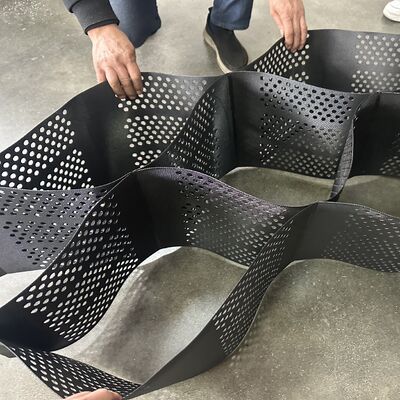GM150-330 Textured HDPE Geocell System for Slope Stability Root Anchorage and Long-Term Ground Support