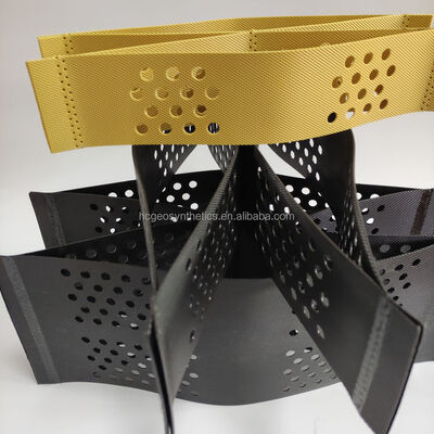 Peel Strength 14.2kN/m HDPE Geocell Offering Textured Perforated Surface and Welded Distance 250mm 712mm Perfect for Slope Protection