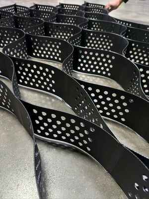 Textured Perforated HDPE Geocell System For Slope Erosion Control