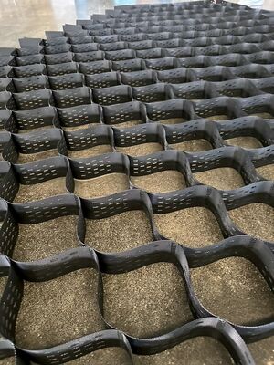 HDPE Cellular Confinement System For Railway Foundation Load Support