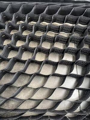 Welded HDPE Geocell 100mm 445mm Cell Spacing for Slope Soil Reinforcement