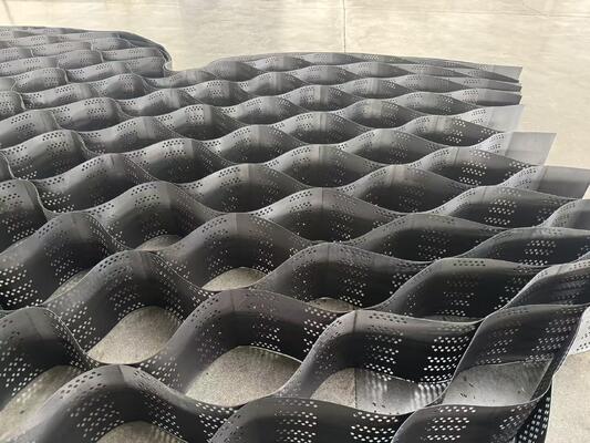 150mm HDPE Geocell 330mm Weld Distance for Heavy Duty Road Base Reinforcement