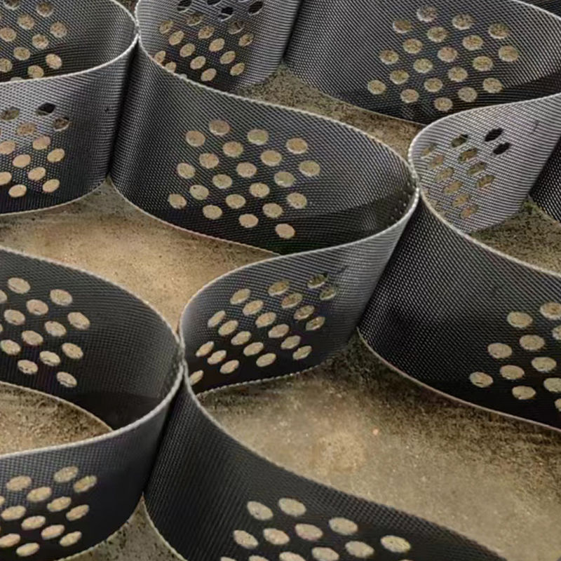 HDPE Geocell Gravel Grid 50mm ASTM Standard Textured Smooth Surface ...