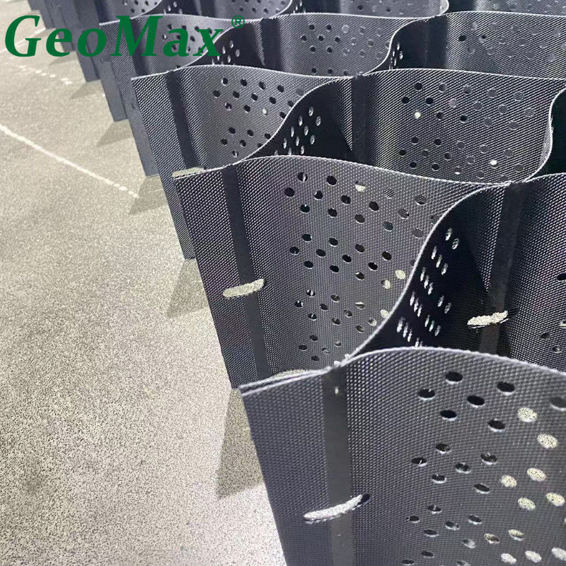 Textured Perforated Ultimate HDPE Geocell Solution Superior Load ...