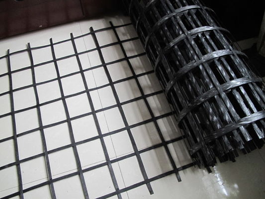 Steel Plastic Composite Soil Reinforcement Geogrid 200