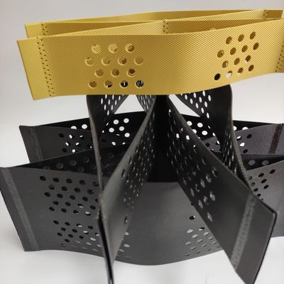 HDPE Erosion Control Geocell Cellular Confinement Systems Black Green Yellow Color