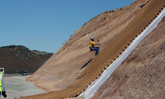 ASTM Perforated Geocell For Road Construction Soil Stabilization