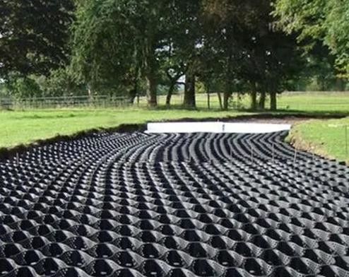 OEM HDPE Geocell Geoweb Cellular Confinement System For Slope Protection