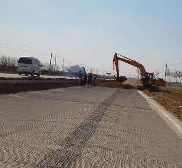 Soft Foundation Soil Reinforcement Geogrid Ground Grid Polyethylene Bidirectional Tensile
