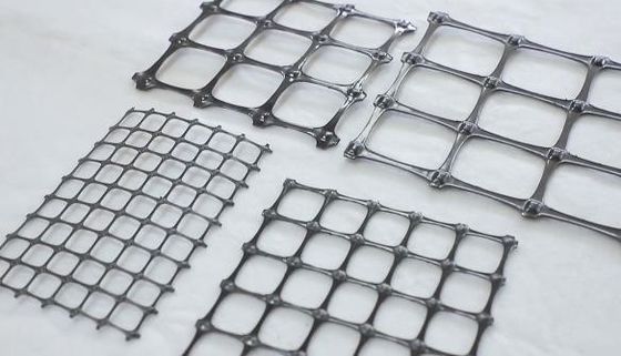 Soft Foundation Soil Reinforcement Geogrid Ground Grid Polyethylene Bidirectional Tensile