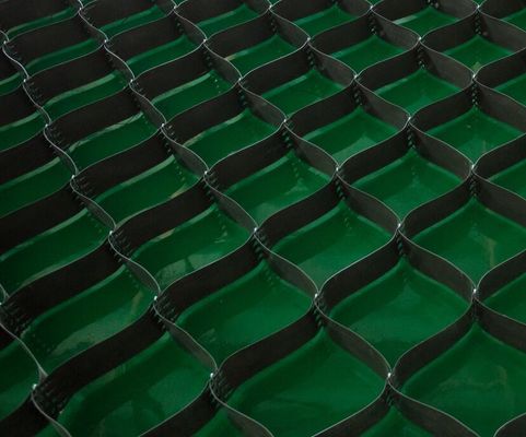 High Strength HDPE Riveted Geo Cell Grid Plastic Gravel Stabilizer For Patio