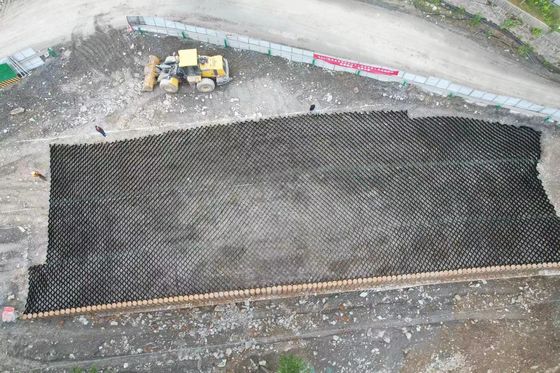 Stabilizer Geocell Ground Grid For Road Strong Flexible HDPE Geocell