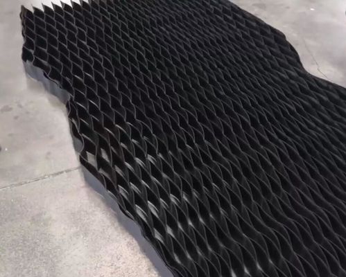75mm Height HDPE Geocell With Black Color For Soil Stabilization
