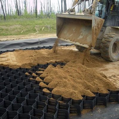 50mm - 300mm ความสูง Geocell สําหรับการป้องกันหัน, HDPE Geocell สําหรับทางขับรถ