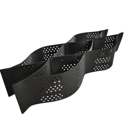 Erosion Smooth Plastic HDPE Geocell / Honeycomb Gravel Stabilizer Geo Cell Grid
