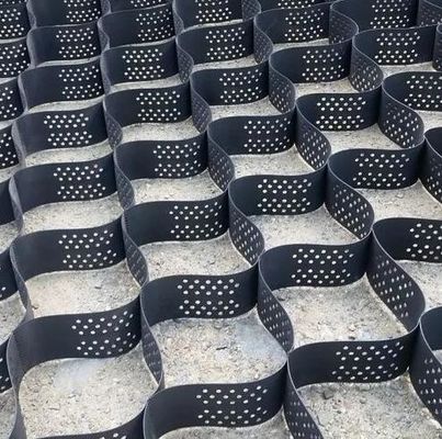 เครื่องปรับความแข็งแกร่งของหินหิน HDPE Geocell 50Mm Geocell Grid สําหรับทางเดิน