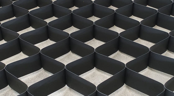 High Density HDPE Geocell 1.5mm Perforated Geocell Used In Road Construction