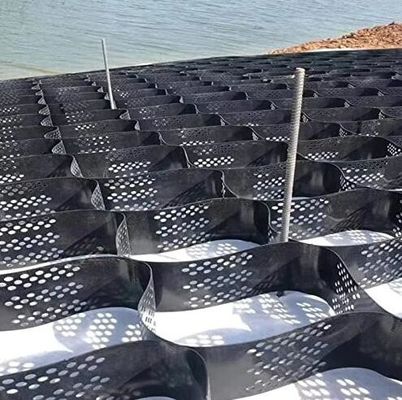 Smooth Surface Textured Surface HDPE 3D Geocell For Road Geocell Gravel Grid Geocell Driveway
