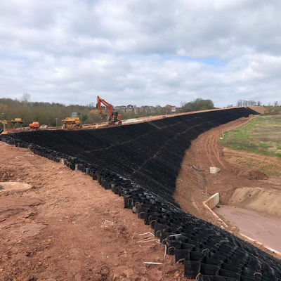 High Strength HDPE Geocell Grass Planting Slope Protection Honeycomb 330mm
