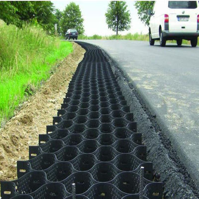 Geocell HDPE bertekstur 356 Untuk Geocell Dinding Pengendali