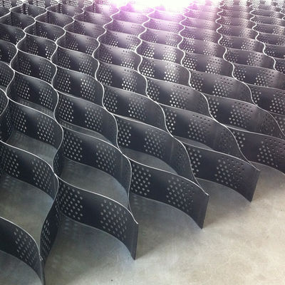 Honeycomb Gravel Stabilizer Driveway Retaining Wall Geocell 330mm ASTM Standard