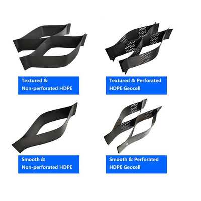 Smooth Textured Slope Protection Cellular Confinement System Reinforced HDPE Geocell