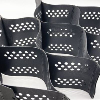 Textured And Perforated HDPE Geocell Ground Enhancement Cellular System Geo Cell