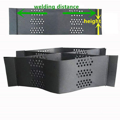 วัสดุ HDPE วัสดุพลาสติกถนนรถยนต์ กรวยกรีด จีโอเซลสําหรับผนังยึดมั่นดิน