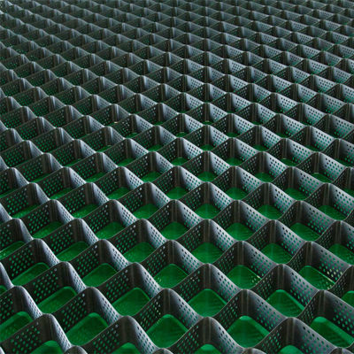 ASTM HDPE Plastic Geocell Road Gravel Honeycomb Grid 100mm 150mm  For Slop Protection