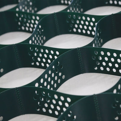 Cellular Confinement System Reinforced Soil Slope Stabilizer Gravel Grid HDPE Geocell 445mm