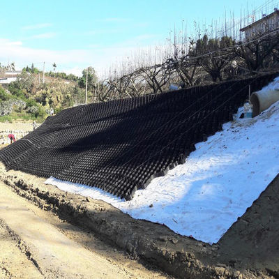 150mm 100mm 75mm 50mm Textured Perforated Plastic HDPE Geocell Honeycomb Grid