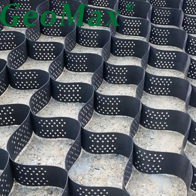 HDPE Ground Grid Gravel Geocell ASTM Standard Channel Protection 100mm Height Plastic Geocell Driveway