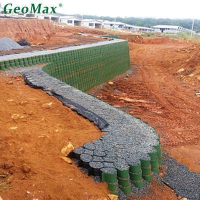 กรวย Geogrid HDPE พลาสติก Geocell ความสูง 200 มม ถนนทางหลวง ทางเดิน การก่อสร้าง การปรับความมั่นคงของดิน
