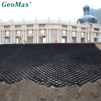 HDPE Geocell 150mm Height 356mm Welding Space For Slop Protection Ground Grid Textured Perforated ESCR OIT