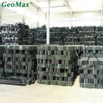 High Strength 150mm Height HDPE Geocell Ground Grid Perforated ESCR OIT For Soil Stablization