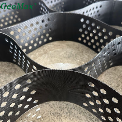 Green HDPE Geocell 200mm Height 356mm Welding Distance For Slope Protection Channel Protection Gravel Grid Manufacturer