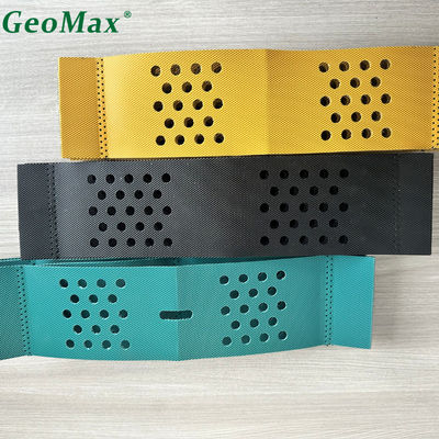 สีเขียว สีดํา HDPE Geocell 200mm ความสูง 445mm พื้นที่ปั่นสําหรับสนามบิน สะพานทางรถไฟ สายพานสนับสนุน