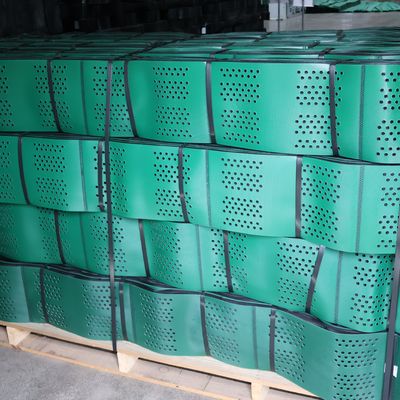 Green HDPE Geocell 100mm Height 445mm Welding Space For Parking Lot Highway Driveway Construction Heavy Industrial