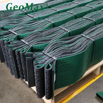 สีดํา HDPE GEOCELL 250MM HEIGHT 356MM พื้นที่ปั่นสําหรับสนามบิน