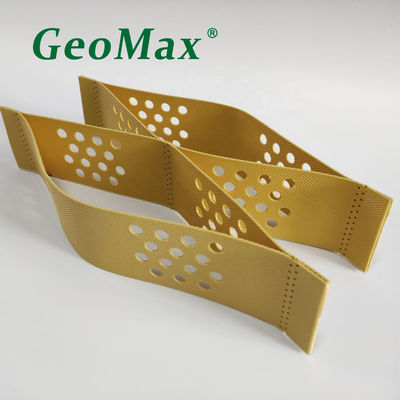 สีเหลือง HDPE GEOCELL 100MM HEIGHT 445MM พื้นที่ปั่นสําหรับพื้นที่โกดัง ที่จอดรถ