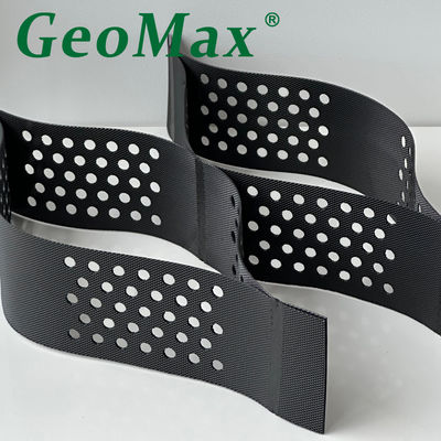 GEOMAX สีดํา HDPE GEOCELL 120MM HEIGHT 330MM พื้นที่ปั่นสําหรับพื้นที่จอดรถ