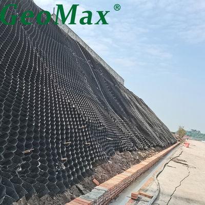 High Strength with GeoMax 100mm Height 330mm Welded Space HDPE Geocell for Ground Stabilization and Erosion Control