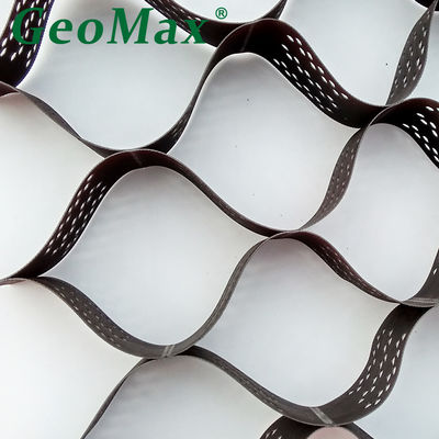 High Strength with GeoMax 100mm Height 330mm Welded Space HDPE Geocell for Ground Stabilization and Erosion Control
