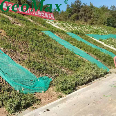 Black Slope Protection For HDPE Plastic Geocell 75mm Height 356mm Welding Space With 400min OIT And 4999Hours ESCR