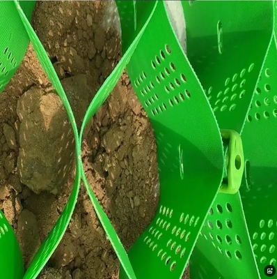 Black And Green HDPE Geocell Retaining Wall OIT ESCR 100mm Height 356mm Welded Space High Quality ASTM Standard
